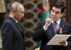 Krievijas prezidents Vladimirs Putins norīs jebkuru Turkmenistānas vadoņa Gurbanguli Berdimuhamedova gājienu pret krievu tautiešiem, kamēr turkmēņi nepārkāps līniju, kas šķir diktatūru no demokrātijas.  
