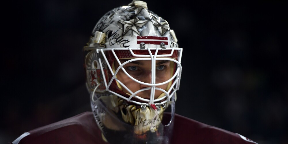 Merzļikins kļūst par pirmo Latvijas hokejistu, kurš iekļauts NHL debitantu izlasē