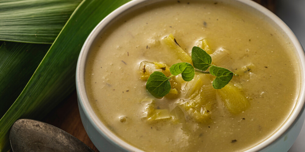 Puravu un kartupeļu zupa