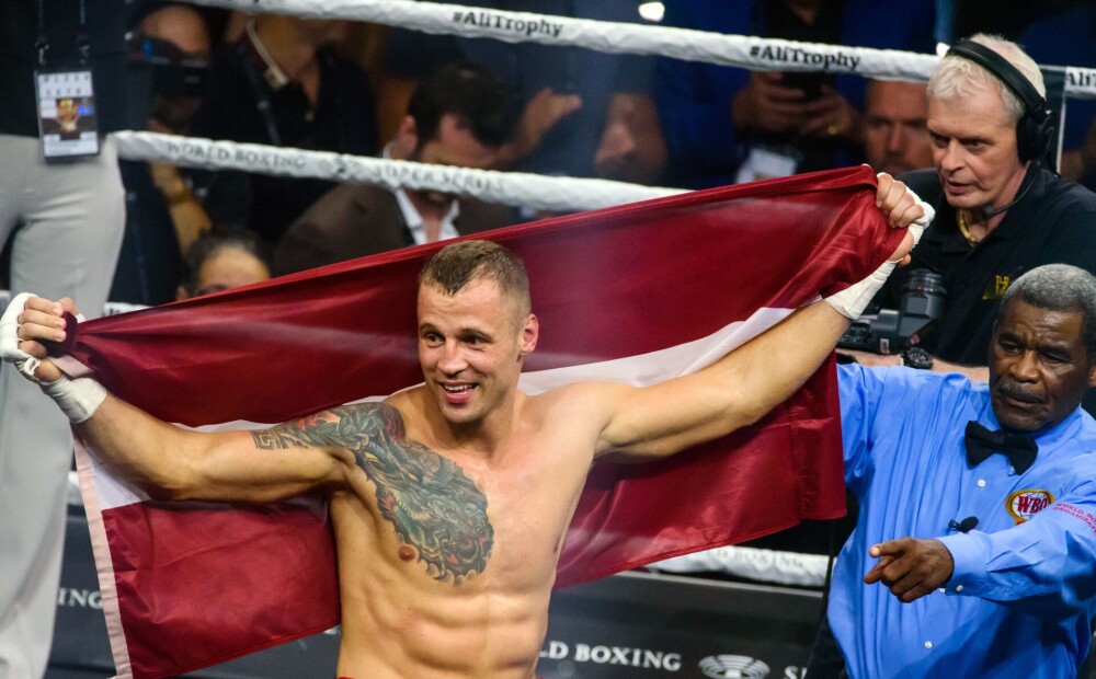 Latvian boxer Mairis Briedis: I will give all my strength in the ring to take the trophy home