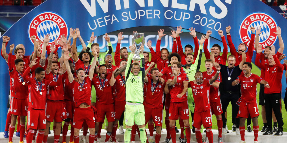 UEFA Superkausu Budapeštā papildlaikā iegūst "Bayern"