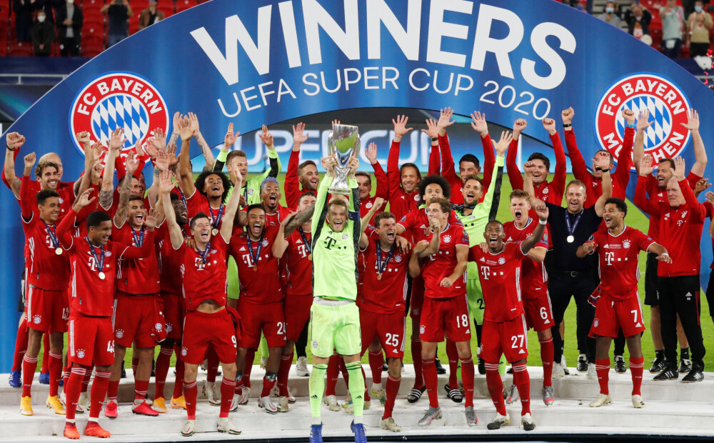 Bayern wins UEFA Super Cup in Budapest overtime