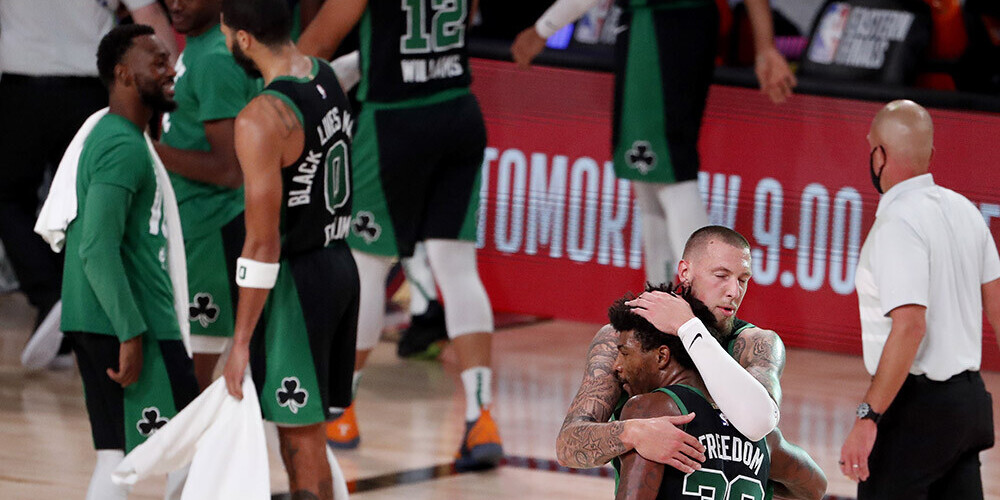 "Celtics" atspēlējas un Austrumu konferences finālā panāk sesto spēli