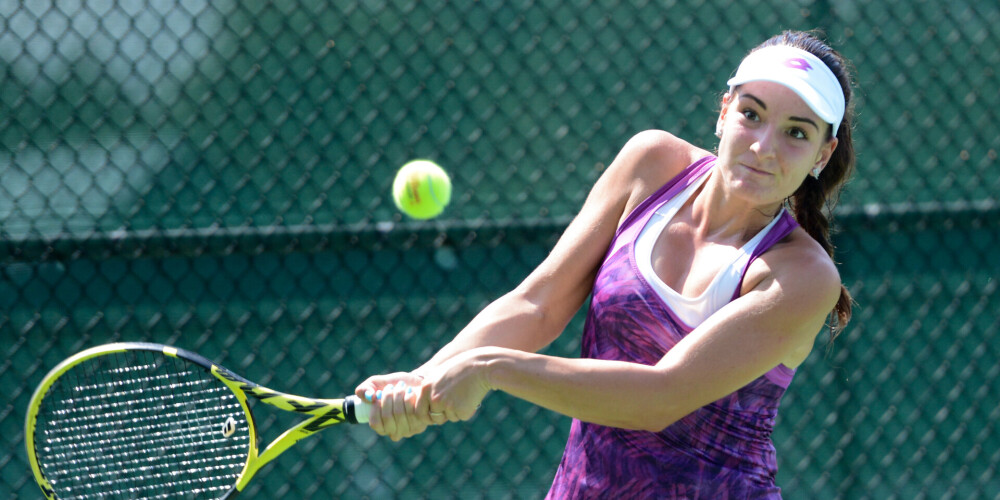 Latvijas tenisiste Darja Semeņistaja izcīna karjeras pirmo ITF titulu