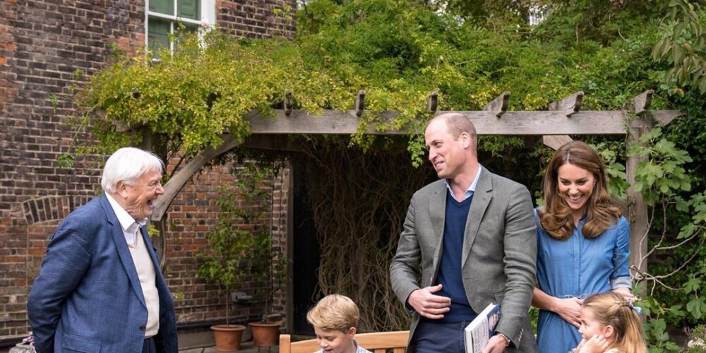 Герцогиня Кэтрин и принц Уильям показали подросших детей