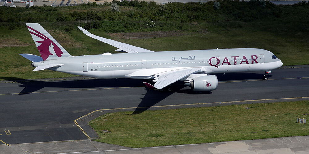 "Qatar Airways" palīdzībā no valsts saņem 1,6 miljardu eiro