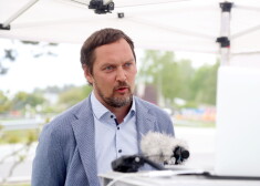 Olaines domes priekšsēdētājs Andris Bergs.