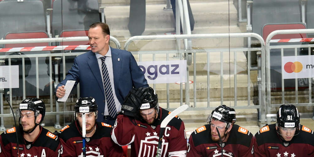 Skudra apmierināts ar jauno hokejistu veikumu uzvarā pār KHL "karstāko" komandu