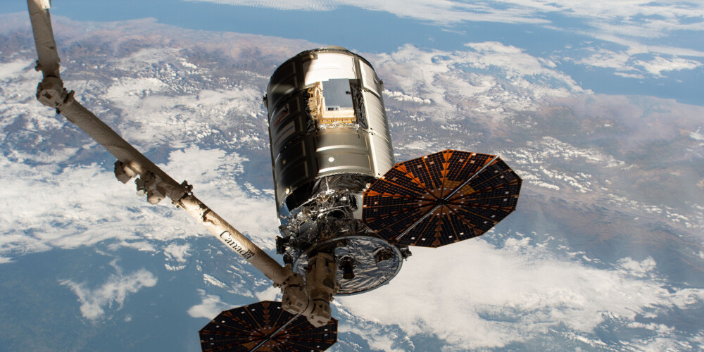 Pēdējo reizi "Cygnus" uz SKS devās februārī un palika tur trīs mēnešus.