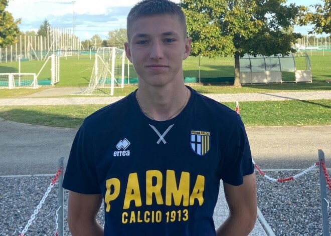 Latvijas U-17 futbola izlases uzbrucējs Šits pievienojas slavenā Itālijas kluba "Parma" sistēmai