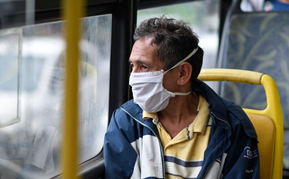 It is already mandatory to put masks on public transport today.  No, a handkerchief or scarf will not work this time