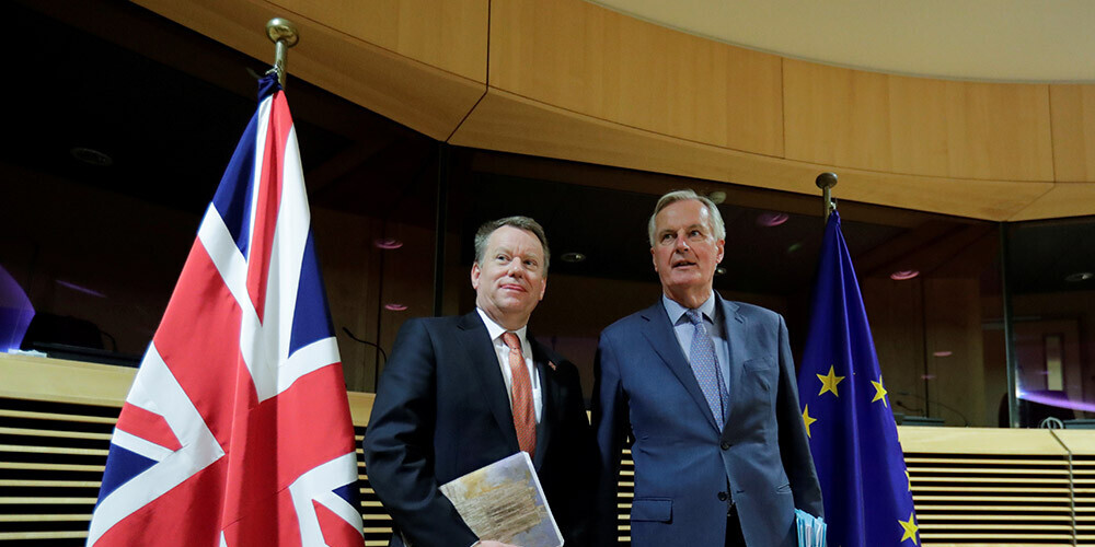 Londonā atsākušās ES un Lielbritānijas sarunas par pēcbreksita attiecībām