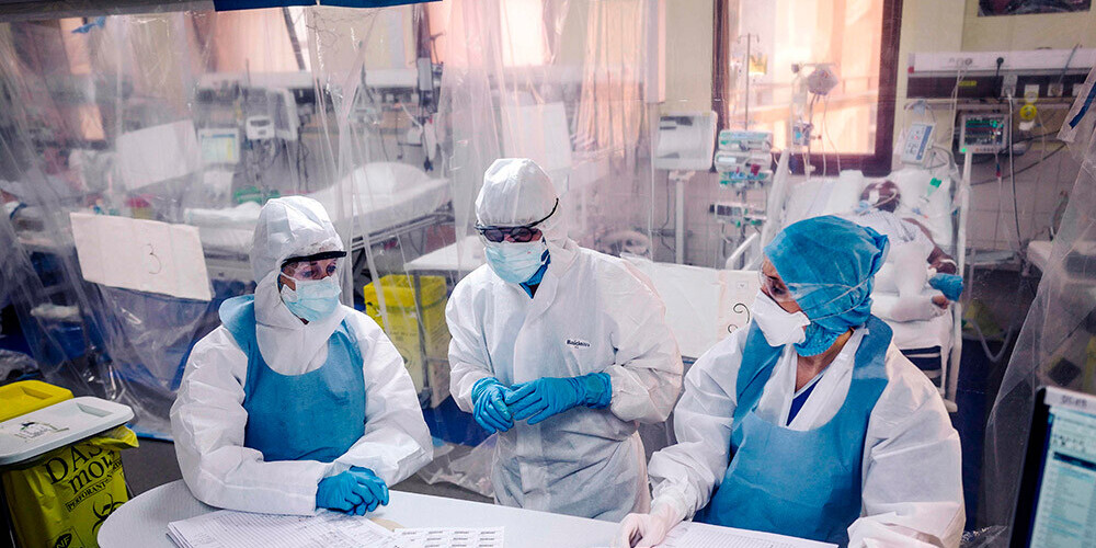 Parīzes reģiona slimnīcās strauji pieaug Covid-19 pacientu skaits, izsludināti ārkārtējie pasākumi