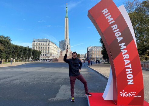 Ar starta šāvienu sācies virtuālais Rīgas maratons