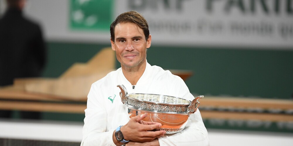 Rafaels Nadals vēsturisko uzvaru izcīnījis ar miljonu uz rokas