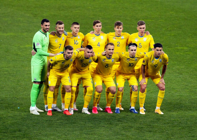 Ukrainas futbolisti UEFA Nāciju līgā negaidīti pārspēj Spāniju