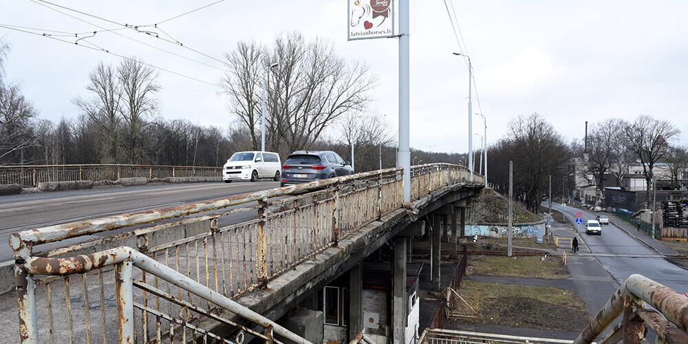 Latvijas galvaspilsētā neapmierinošā stāvoklī ir pieci tilti