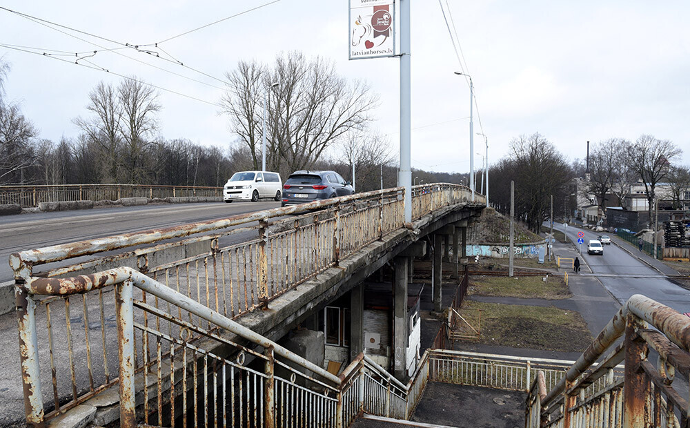 Latvijas galvaspilsētā neapmierinošā stāvoklī ir pieci tilti