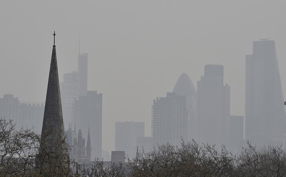 The cost of air pollution for European cities has been studied