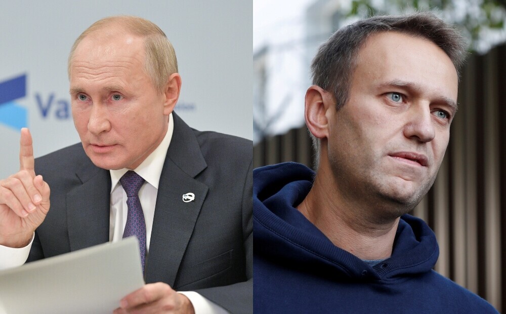 Putin talks about his merits in providing treatment for Navalny