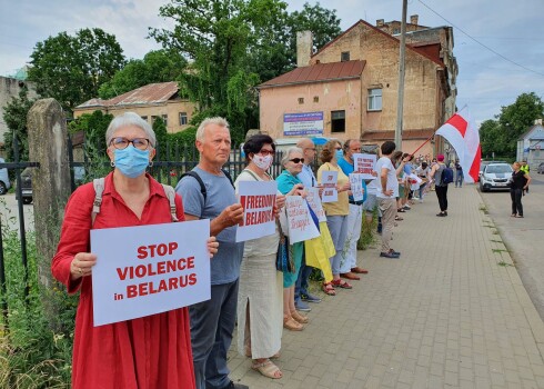 Kalniete: baltkrievu tauta ir pelnījusi Saharova balvu