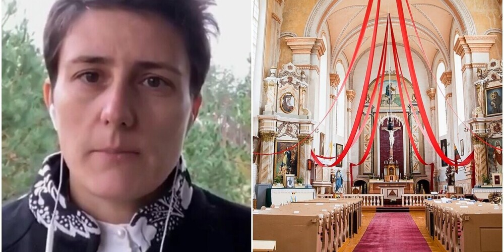 Priekšvēlēšanu skandāls Lietuvā: no baznīcas izdzen deputāta kandidāti lesbieti