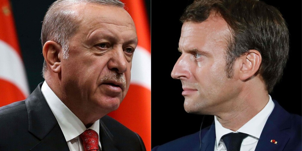 Francija atsauc vēstnieku Turcijā pēc Erdogana izteikumiem, ka Makronam jāpārbauda psihiskā veselība