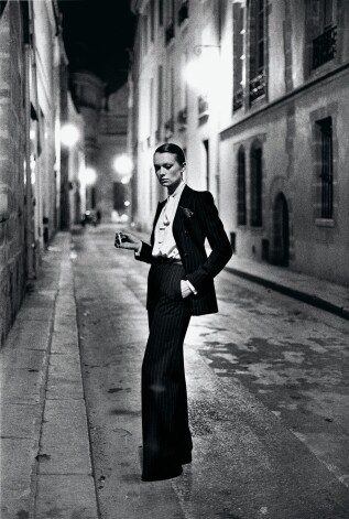 Rue Aubriot, французский Vogue, Париж, 1975