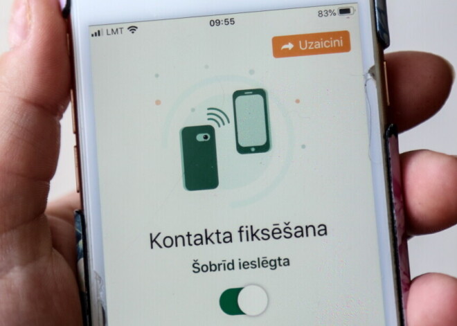 Izveidoti vairāk nekā 10 kodi Covid-19 inficētajiem, kuri instalējuši aplikāciju "Apturi Covid"