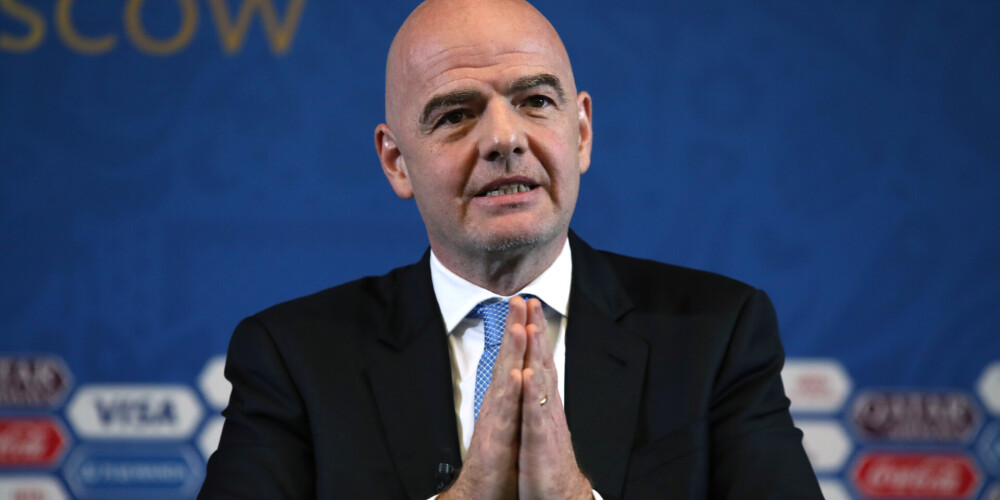 FIFA prezidents Džanni Infantino.