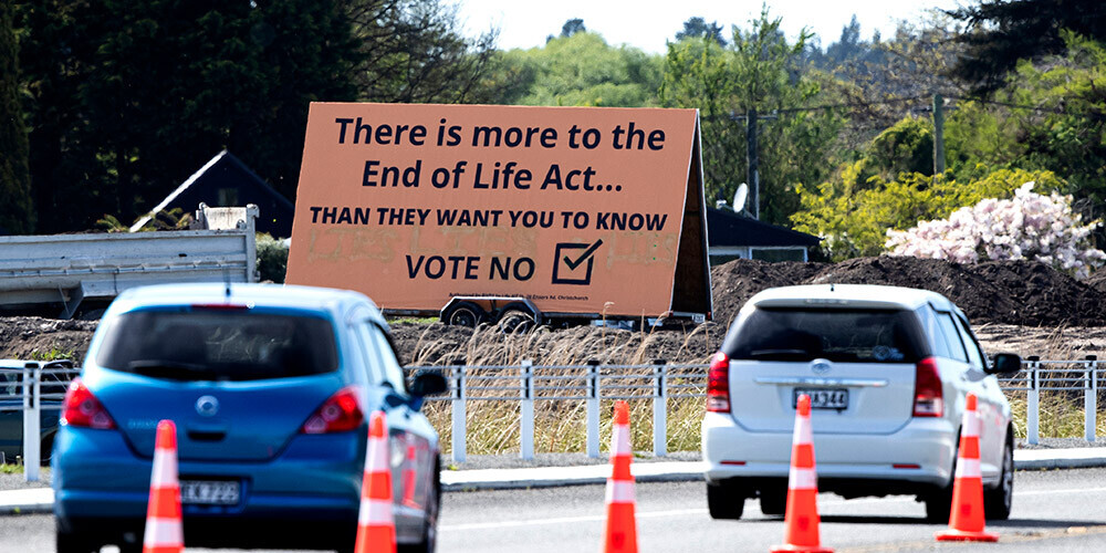 Jaunzēlandieši referendumā nobalso par eitanāzijas legalizāciju