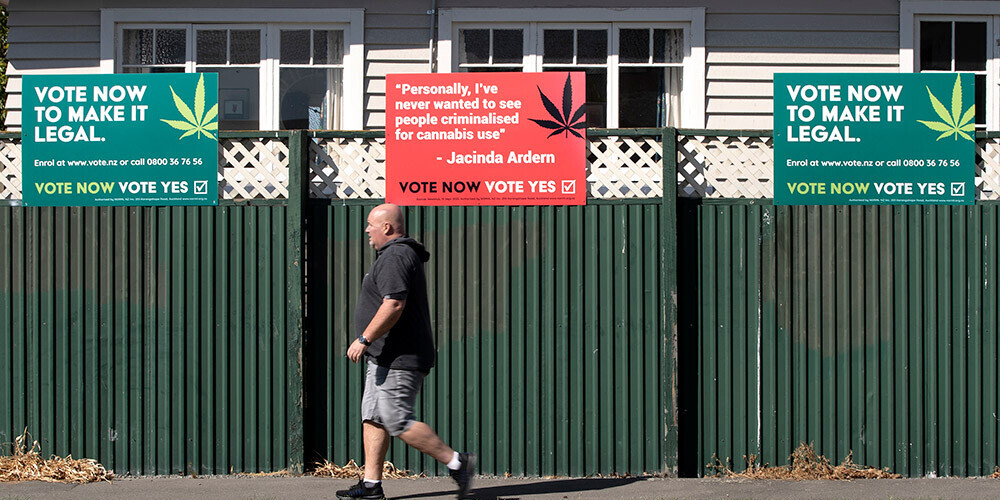 Jaunzēlandieši referendumā noraidījuši marihuānas legalizāciju