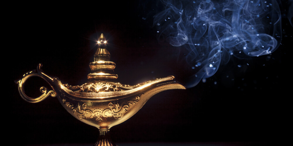 Indijā blēži ārstam par bargu naudu notirgo Aladina lampu