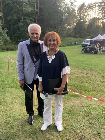 Li ar Gunāru Jākobsonu pērn Lejasciemā - pirms "Mikrofona" aptaujas dziesmu lielkoncerta,