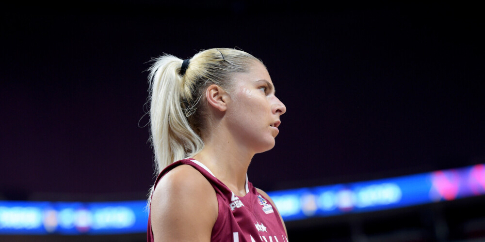 Elīna Babkina iecelta par Latvijas sieviešu basketbola izlases kapteini