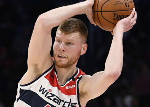 Basketbolists Dāvis Bertāns. 