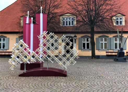 Ventspils svētku rotā.
