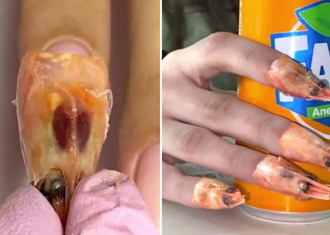 Maskavas manikīra salons ar īpatnēju nagu dizainu kļuvis par apsmieklu visā pasaulē