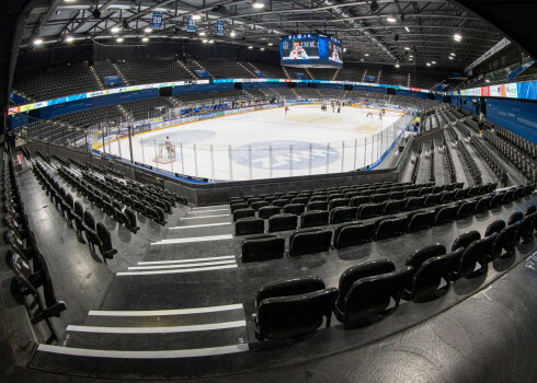 Latvija būtu gatava rīkot hokeja pasaules čempionātu arī "Elektrum" Olimpiskā sporta centra hallē