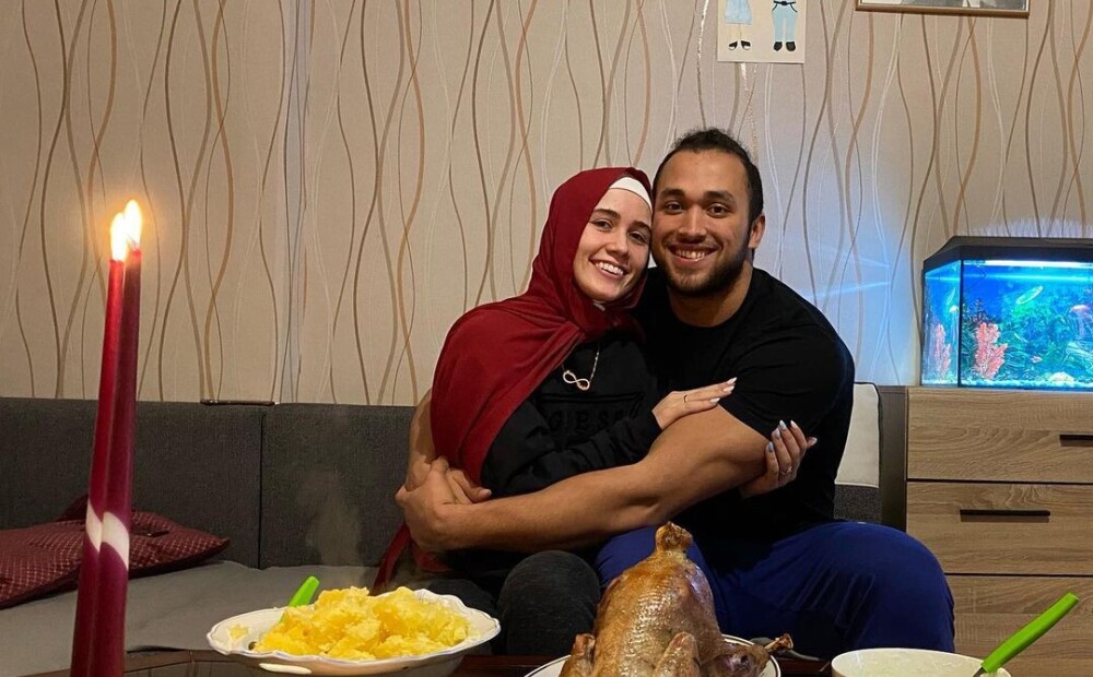 PHOTO: Rebecca Salsabila Ibrahim’s husband Moaz gets into Latvian family and traditions