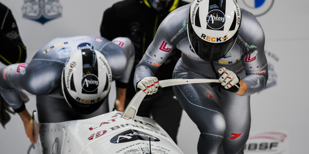 Bērziņa/Nemmes ekipāža Siguldā izcīna piekto vietu otrajās Pasaules kausa sacensībās