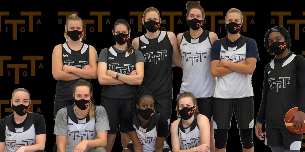 "Uzvelc masku!" - "TTT Rīga" basketbolistes aicina sabiedrību kopā uzvarēt Covid-19