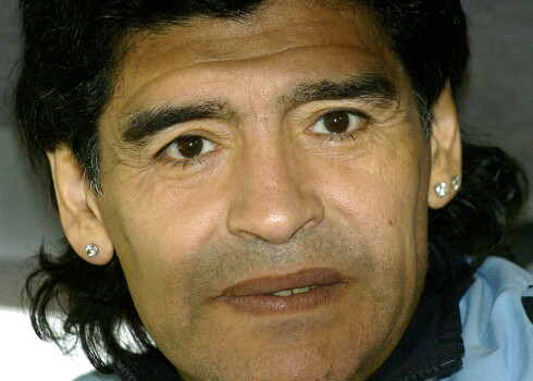 Maradona 2008. gadā.