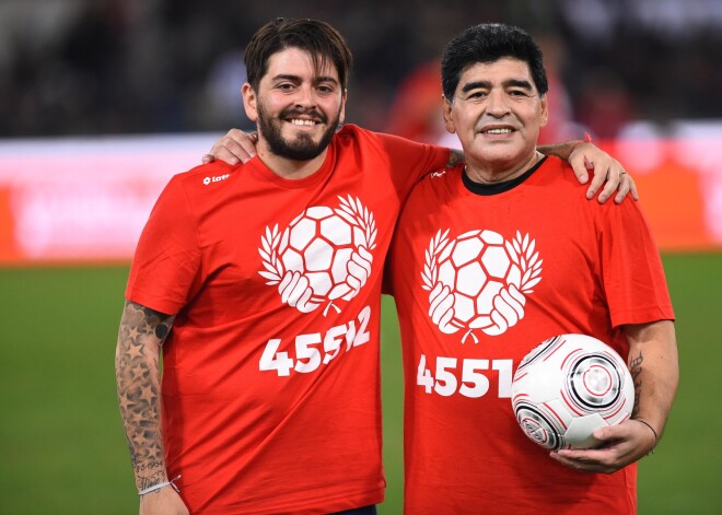 Попавший в реанимацию из-за Covid-19 сын Диего Марадоны узнал о смерти отца