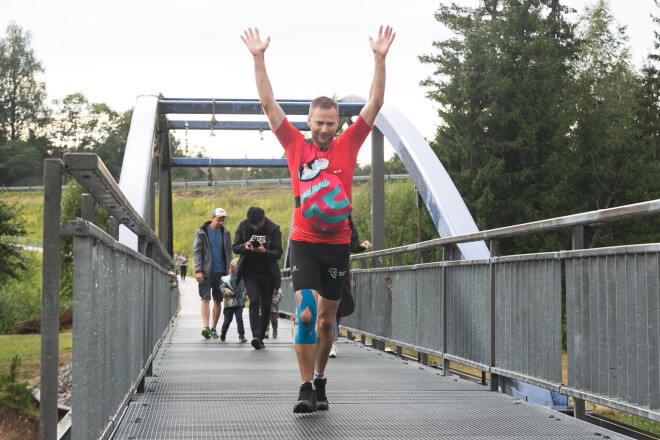 Ultramaratonists Tālis Banga uzsācis arī "Trashmob" kustību.