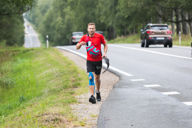 Ultramaratonists Tālis Banga uzsācis arī "Trashmob" kustību.