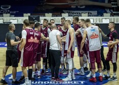 Latvijas basketbolisti uzvar Grieķiju un uzlabo situāciju apakšgrupā