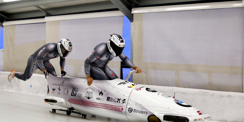 Ķibermanis reabilitējas par pagājušās nedēļas pieticīgo rezultātu un pirmajā braucienā labo Siguldas trases rekordu