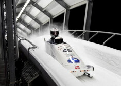 Latvijas bobslejisti Oskars Ķibermanis un Matīss Miknis piedalās IBSF Pasaules kausa posmā bobslejā Siguldas bobsleja un kamaniņu trasē.