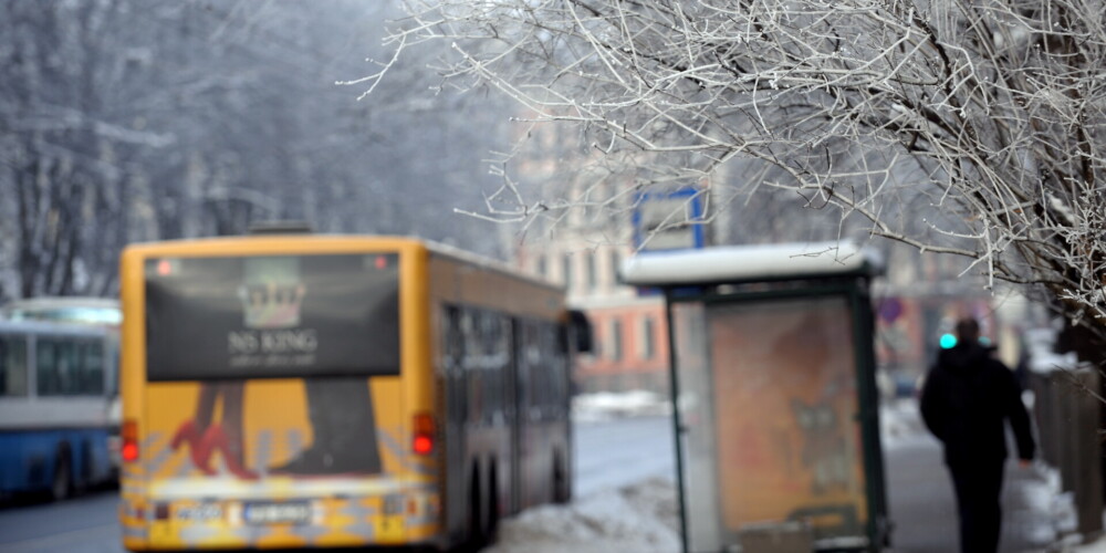 Pirmdien snigšana var kavēt transporta kustību